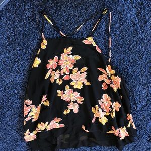 Floral tank top